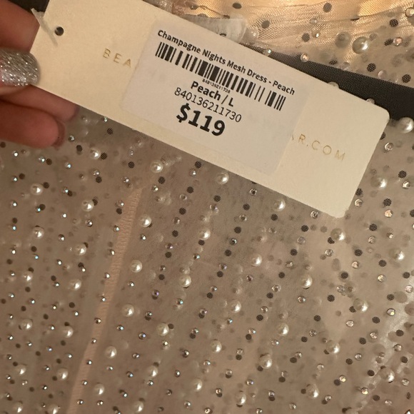 Beach bunny champagne nights mesh dress - Picture 4 of 4